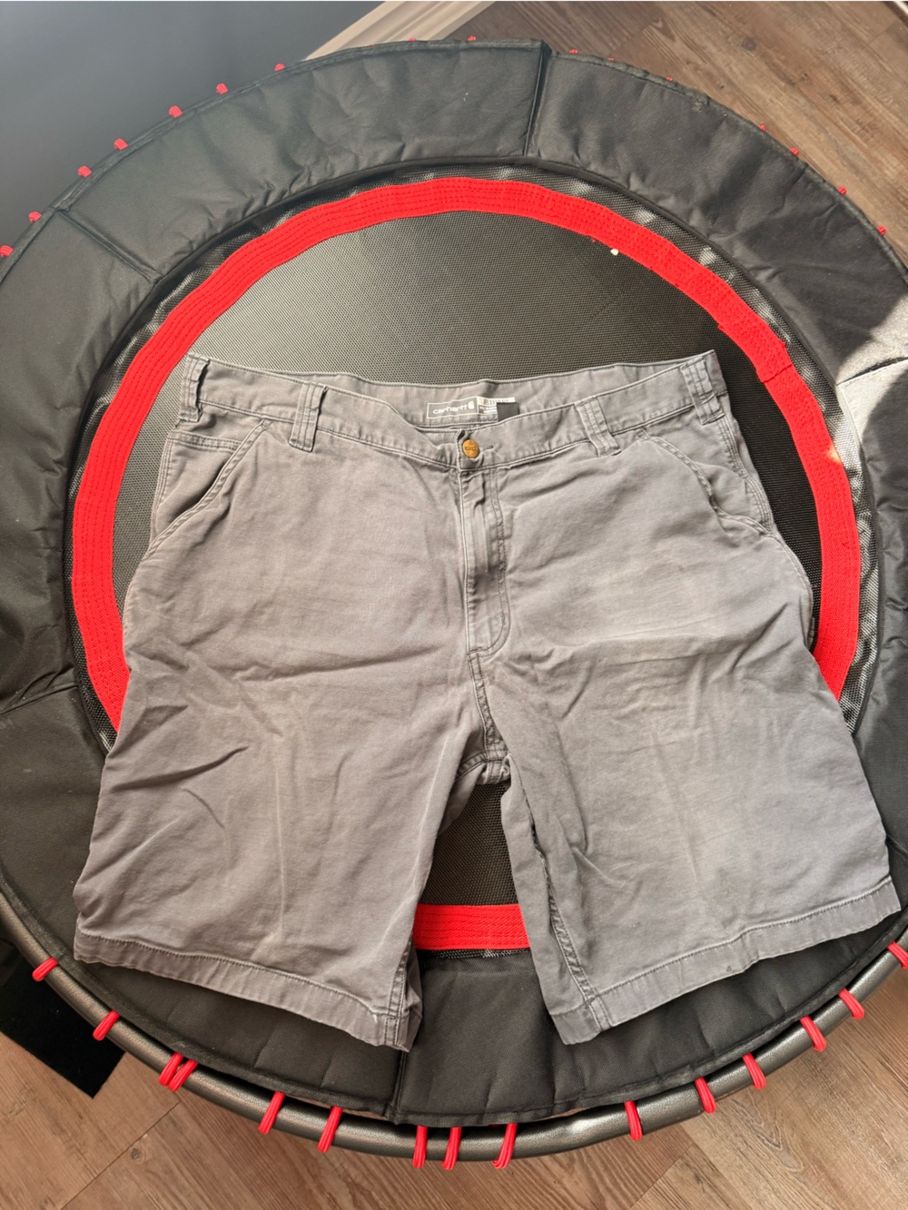 Carhartt Men’s Gray Rugged Flex Rigby Shorts